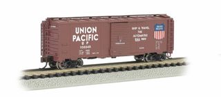 Bachmann Union Pacific Automated RailwayAAR 40ft Steel Boxcar. N Scale