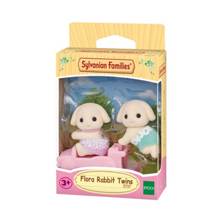 Sylvanian Flora Rabbit Twins