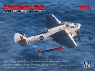 ICM 1:48 Bristol Beaufort Mk IA Torpedo-Bomber