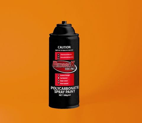 PAINT, P.CARB,ORANGE, 180ML SPRY