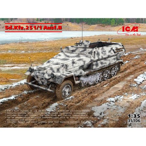 ICM 1:35 Sd.Kfz.251/1 Ausf.B