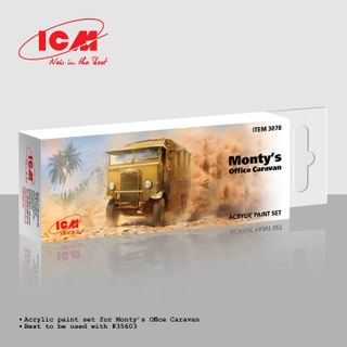 ICM Paint Set Suits Montys Office Caravan