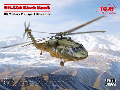 ICM 1:48 UH-60A Black Hawk