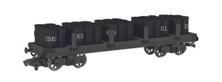 Bachmann Flat Wagon w/ Diesel Fuel Load