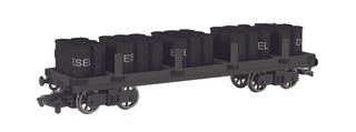 Bachmann Flat Wagon w/ Diesel Fuel Load