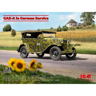 ICM 1:24 GAZ-A in German Service