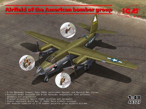 ICM 1:48 American Bomber Group Airfield