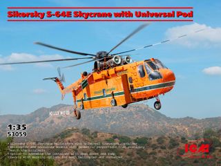 ICM 1:35 Sikorsky S-64E Skycrane and Pod