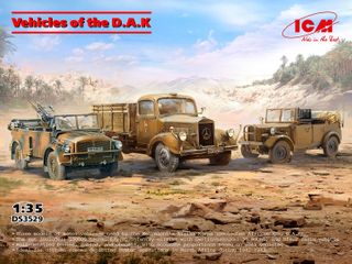 ICM 1:25 Vehicles of the DAK (3)