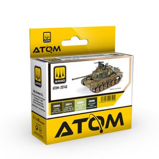 ATOM Vietnam War Vehicles Colour Set