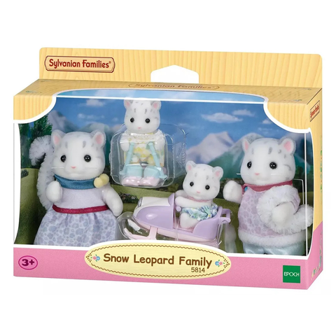 Sylvanian Families Snow Leopard Family