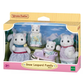 Sylvanian Families Snow Leopard Family