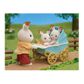 Sylvanian Families Chocolate Rabbit Twins Set