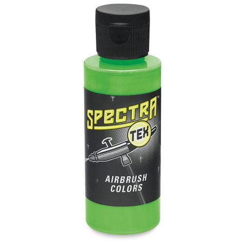 Badger SpectraTex Metallic Green 60ml Pro Airbrush Artist Paint