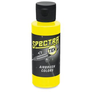 Badger SpectraTex Neon Lemon 60ml Pro Airbrush Artist Paint