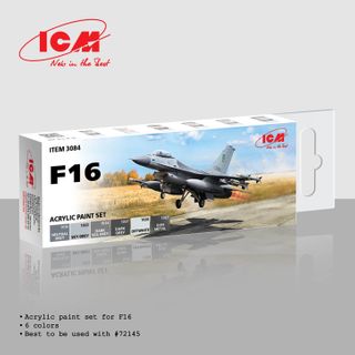 ICM Paint Set to Suit F-16