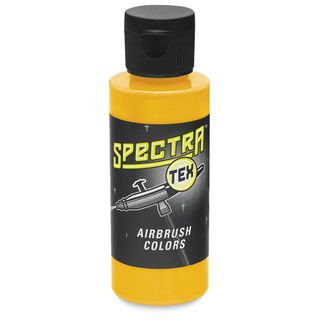 Badger SpectraTex Sun Yellow 60ml Pro Airbrush Artist Paint