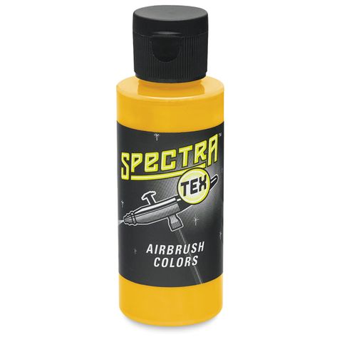 Badger SpectraTex Sun Yellow 60ml Pro Airbrush Artist Paint