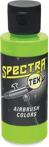 Badger SpectraTex Lime Green 60ml Pro Airbrush Artist Paint