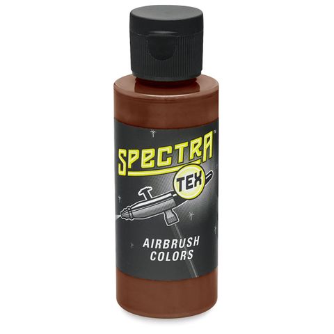 Badger SpectraTex Mocha Brown 60ml Pro Airbrush Artist Paint