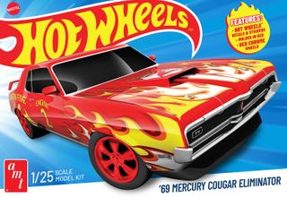AMT 1:25 Hot Wheels 69 Mercury Cougar Eliminator