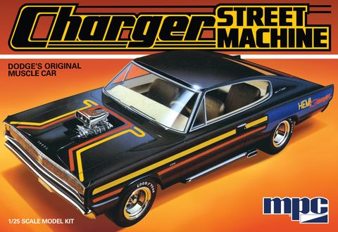 MPC 1:25 1967 Dodge Charger Street Machine