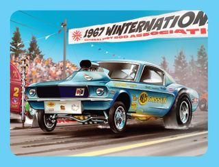 MPC 1:25 Ohio George Malco Gasser Mustang Tin