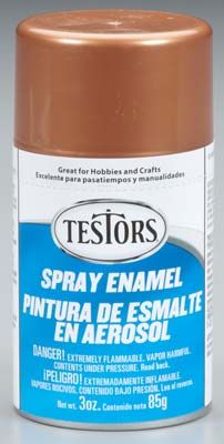 Testors Copper Enamel 85Gm Spray