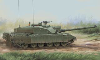 Hobbyboss 1:48 British Challenger 2 Enhaced Armour