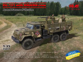 ICM 1:35 ZiL 131 with DshKMd crew
