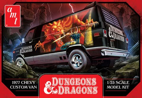 AMT 1:25 1977 Chevy Van Dungeons & Dragons