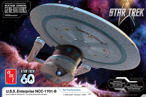 AMT 1:1000 Star Trek Generations USS Enterprise NCC-1701-B