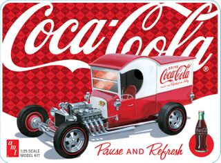AMT 1:25 1925 Ford Model T Panel w/Tin Packaging Coca-Cola