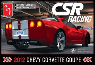 AMT 1:25 2012 Chevy Corvette Coupe CSR Racing