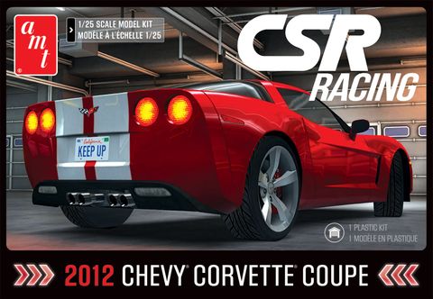 AMT 1:25 2012 Chevy Corvette Coupe CSR Racing