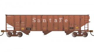 Bachmann Bethlehem Steel 100T 3-Bay Hopper - Santa Fe #178760