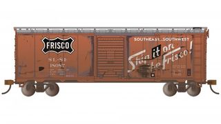 Bachmann 40' Boxcar - Frisco #18087