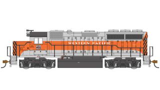 Bachmann Western Pacific #3510 - Silver& Orange