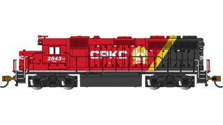 Bachmann CPKC #2843 (With Dynamic Brakes)