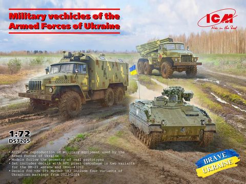 ICM 1:72 Ukraine Military Vehicles (3)