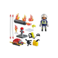 Playmobil Firefighter With Water Pump.