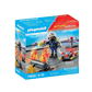 Playmobil Firefighter With Water Pump.