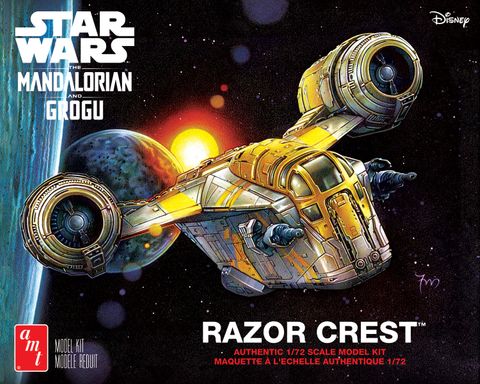 AMT 1:72 Star Wars The Mandalorian and Grogu