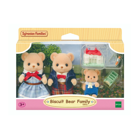Sylvanian Families Biscuit Bear Familyly Anniversary Set
