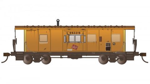 Bachmann Bay Window Caboose - MilwaukeeRoad #992219