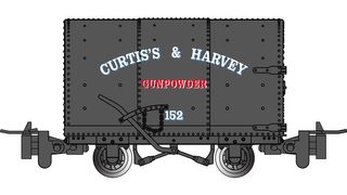 Bachmann Gunpowder Wagon - Curtis's & Harvey #152