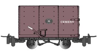 Bachmann Gunpowder Wagon - Ffestiniog Cement #16