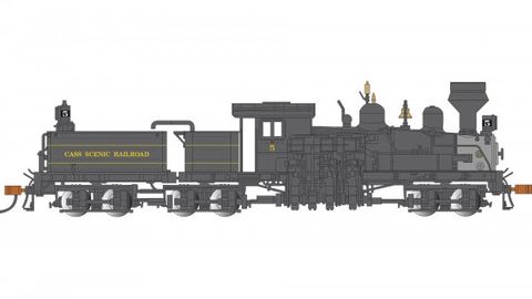 Bachmann Cass Scenic Railroad #5 - SteelCab