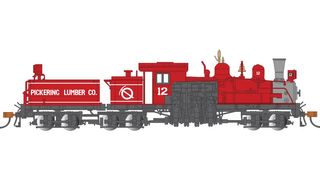 Bachmann Pickering Lumber Co. #12 -  Steel Cab With Oil Bunker