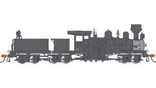 Bachmann Painted, Unlettered - Black With Wood Cab